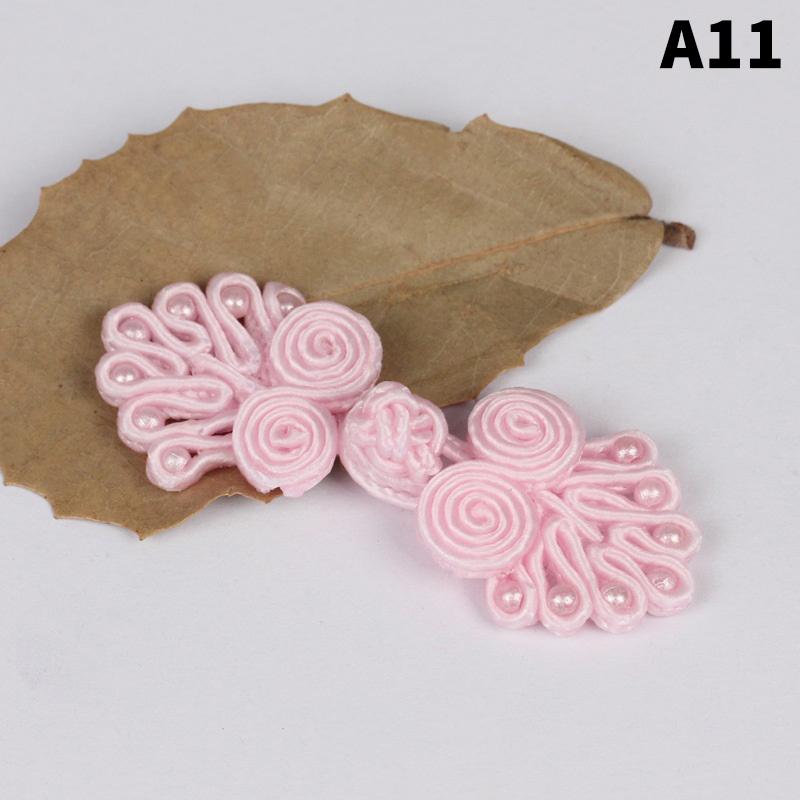 10 шт. нейлоновых пуговиц, китайские пуговицы с узлом, китайские пуговицы ручной работы для костюма «чонсам» в стиле Тан, застежки-узлы