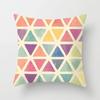 45x45 см красочный геометрический узор полиэстер наволочка для гостиной диван офисная подушка для сиденья украшение дома