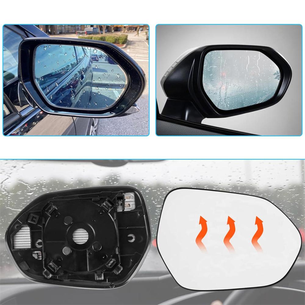 Стекло правого зеркала заднего вида с подогревом для Toyota Prius 2016-2022