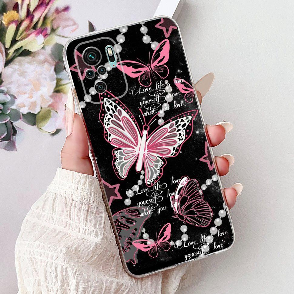 Nice Patterned Case for Xiaomi Redmi Note 10S Cover Silicone Soft TPU Protector Shell for Redmi Note 10 10S Cases Fundas Coque