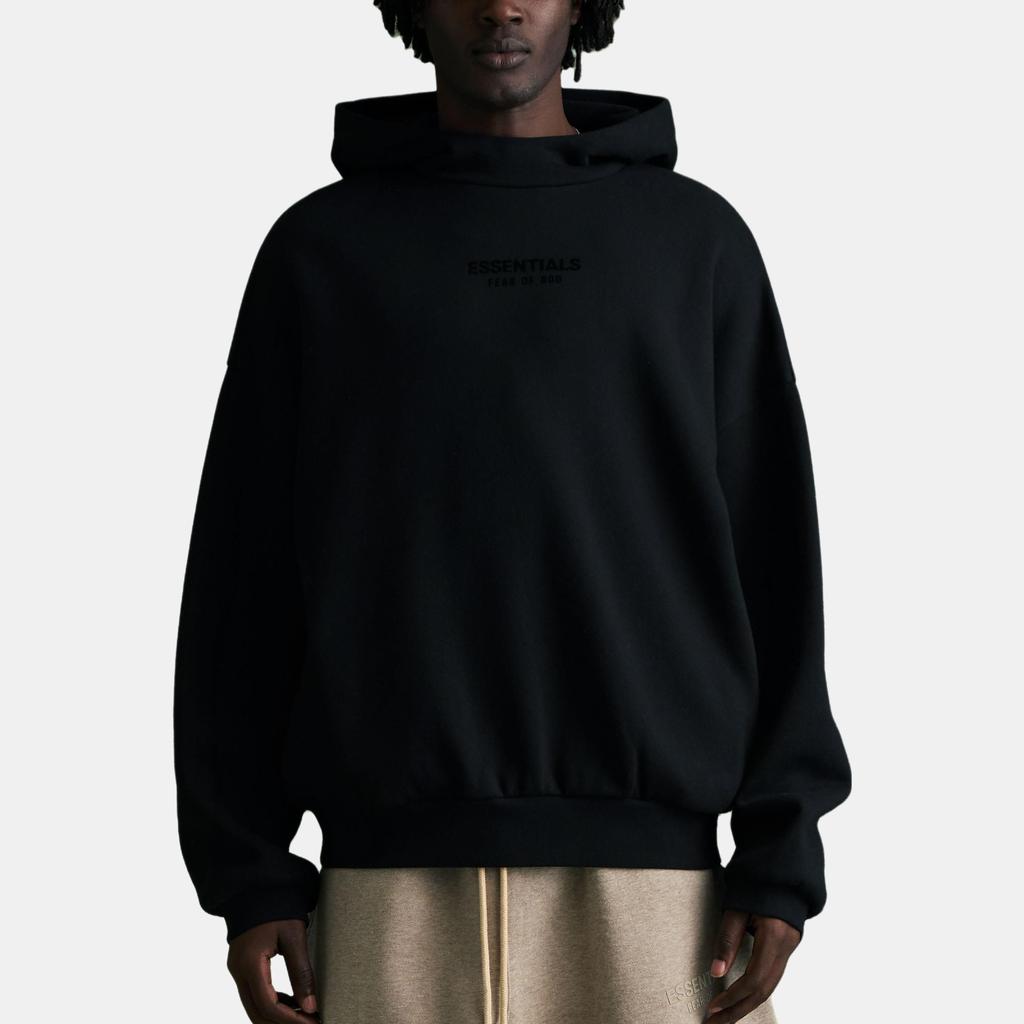 Fear of God Essentials FW23 Hoodie 'Jet Black' Men's 192BT232050F