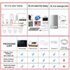 TUYA Wi-Fi Smart Большой цветной экран комнатный программируемый воздушный термостат WIFI для переключателя отопления охладителя Bridge Voice Alexa