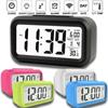 Led Digital Alarm Clock Backlight Data Times Calendar Desktop Multi-function Electronic Bedroom Decoration Desk Decorations Wall