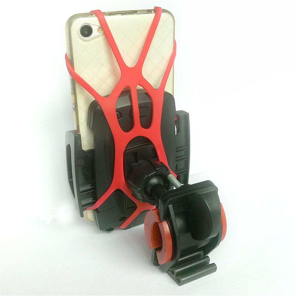 Silicone Anti-drop Bike For Mobile Cell Phone Bicycle Support Mount Holder Bandage Handlebar Mount