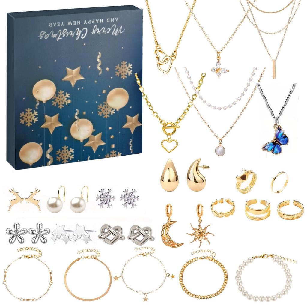 Рождественский календарь, разорванный вручную, подарочная коробка, сюрприз-календарь, креативные рождественские украшения