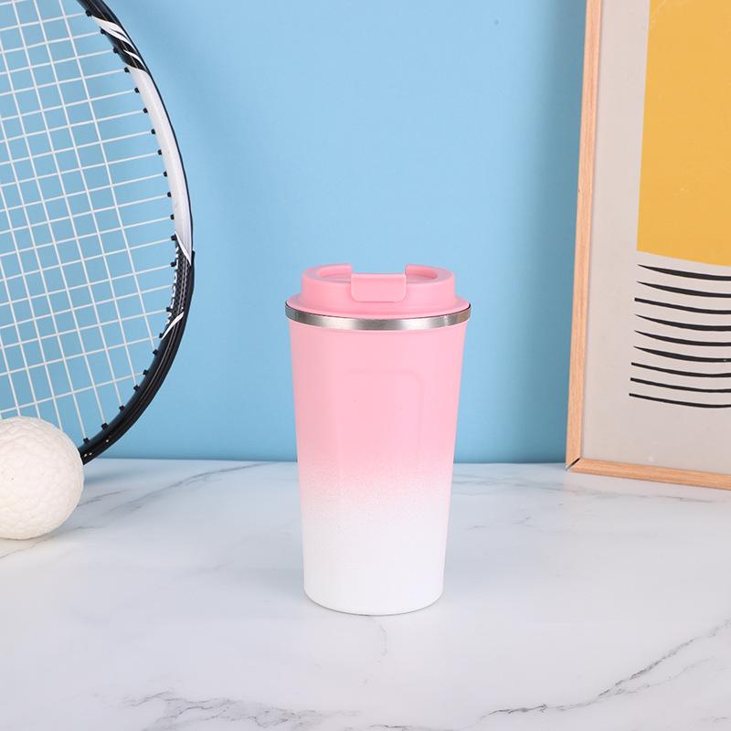 Портативная термокружка для кофе из нержавеющей стали 304 для использования на улице и в автомобиле