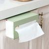 Under Cabinet Paper Towel Holder Strong Load-bearing Paper Towel Rack Tissue Box  Bathroom