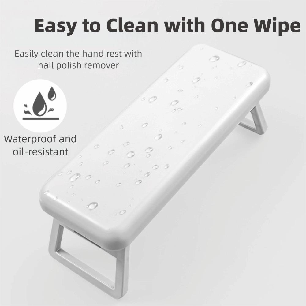 with Bracket Foldable Hand Stand Cushion Manicure Nail Arm Rest Arm Rest for Nails Tech  Manicure