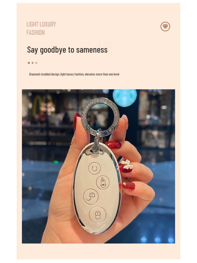 BYD Yuan Plus Women’s Key Case for Yuan Pro, Yuan EV, Song, Qin, Dolphin Cars