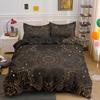 Psychedelic Boho Luxury Bedding Set 2/3PCS With Pillowcase King Mandala Duvet Cover Queen Comforter Cover Polyester Quilt Cover