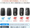 Чехол-брелок с логотипом автомобиля Подходит для Toyota Crown, C-HR, Corolla RAV4, Camry, Land Cruiser, Prado,
