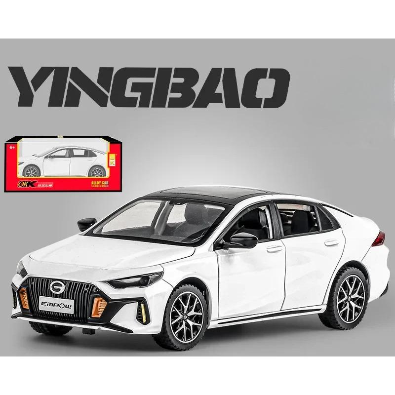 1/24 GAC Motor Trumpchi EMPOW YINGBAO сплав модель игрушечного автомобиля литые металлические литьевые звуковые и световые игрушки для детей транспортное средство