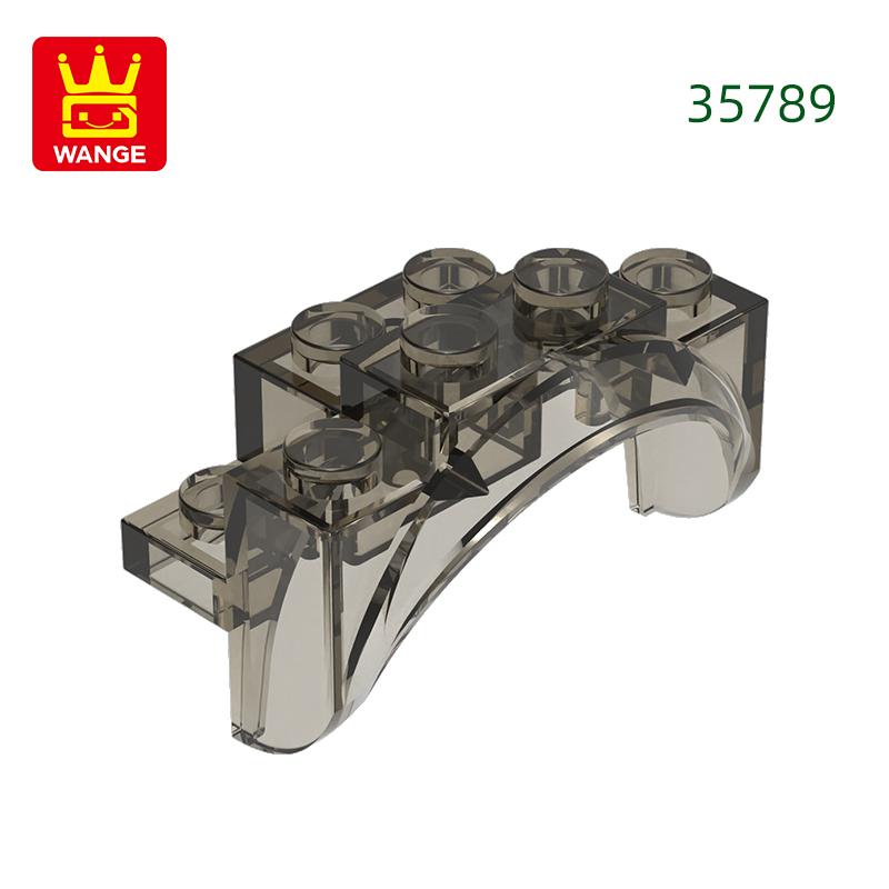 Нетоксичный 45 шт./лот 35789 Брызговик колесной арки 2 x 4 x 2 Кубик Цветные аксессуары Moc Совместимы с Кирпичами DIY Детская игрушка Деталь для сборки