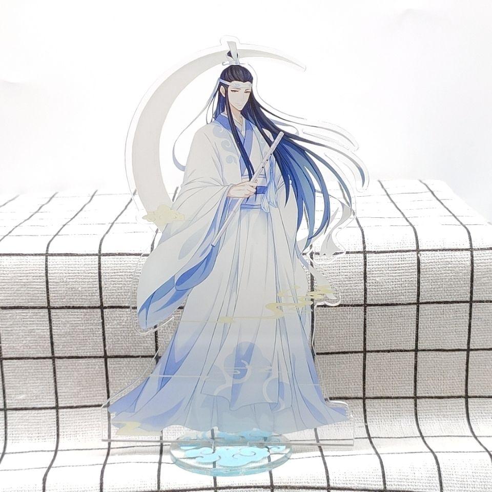 1 шт. Mo Dao Zu Shi, акриловая фигурка-подставка, экшн-игрушка, Grandmaster of Demonic Wei Wuxian Lan Wangji, стоячая тарелка, украшение для рабочего стола