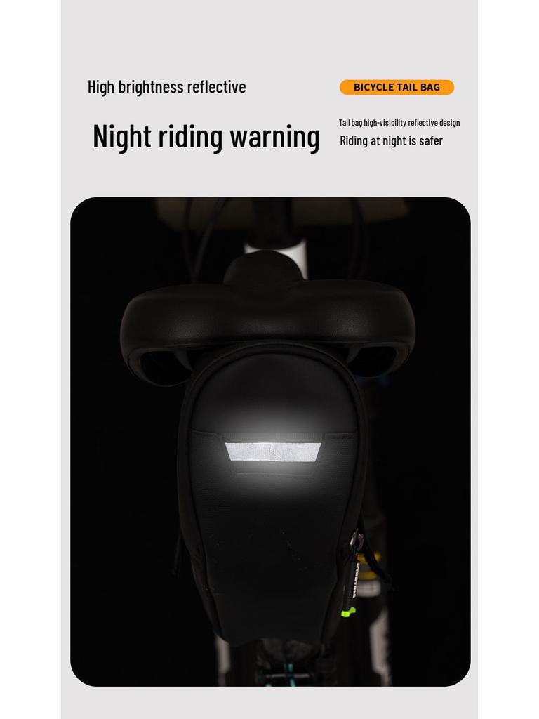 Водонепроницаемая портативная сумка на седло для шоссейных и горных велосипедов