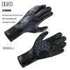 In-Stock Ouzo 5mm Thickened Warm Non-Slip Cut-Resistant Diving Gloves for Snorkeling, Surfing, and Fishing