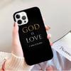 Bible Jesus Christ Christian Quotes Phone Case Cover For iPhone 13 Pro Max 12 Mini X XR XS Max SE 2020 6 7 8 Plus 11 Pro Max