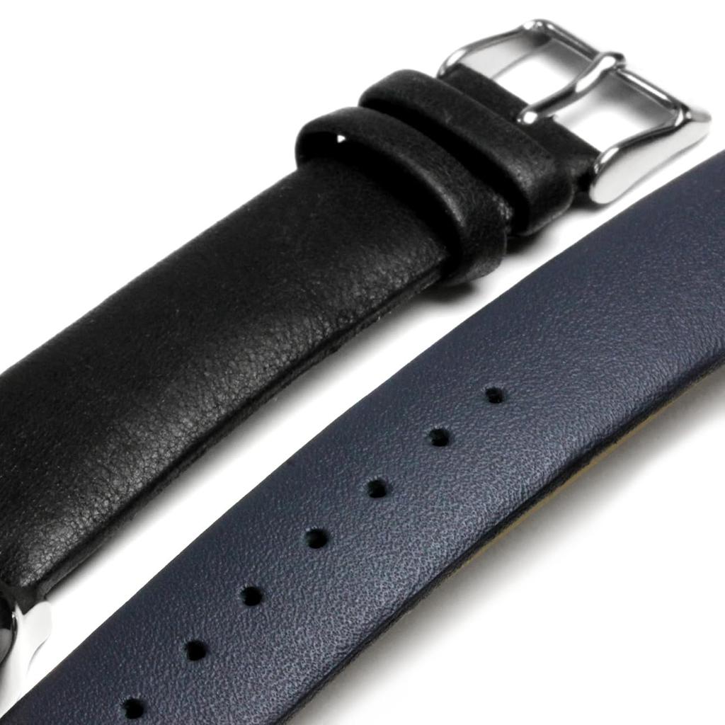 Moon Phase Square Square Multi Calendar Daily Waterproof Business Formal Leather Belt Limited Model Silver White [Salvatore Mara] Men's SM24112-SSWHLE