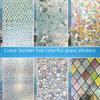 Colorful Frosted Glass Film - Translucent, Anti-Peeping, and Light Blocking for Bathrooms