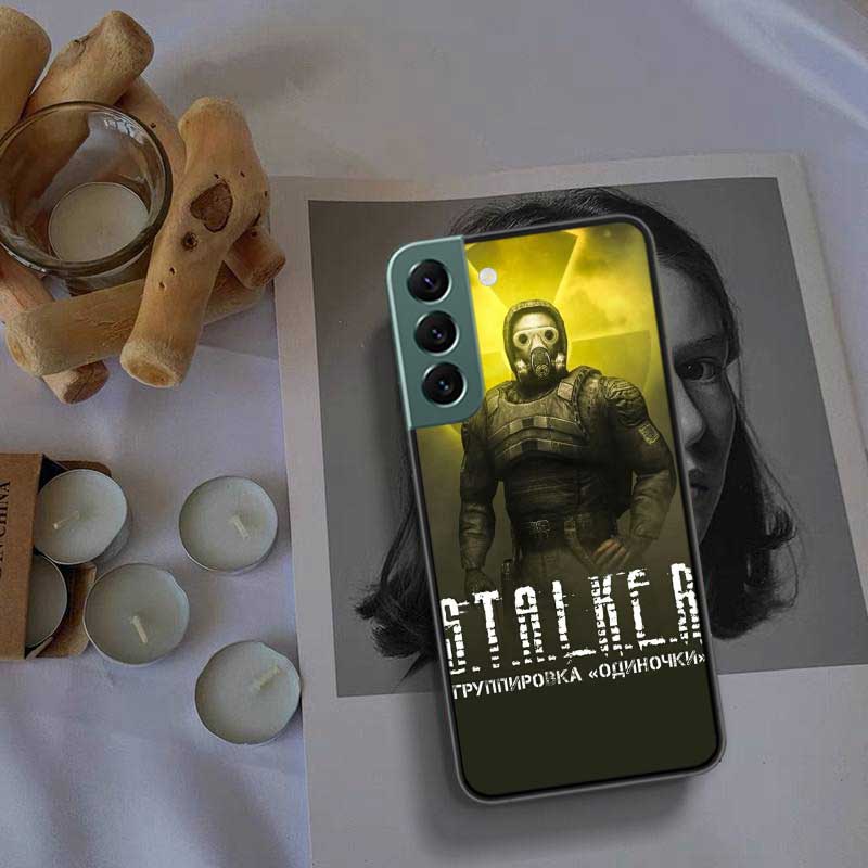 Чехол для телефона Stalker Для Samsung Galaxy S22 S25 Ultra S21 S10 Plus S26 Edge S20 S23 S24 FE Чехол Силиконовый Мягкий ТПУ Прозрачный