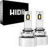 HID-YA HB3 HB4 LED Headlight, Fog Lamp, 68400cd (Candela), 65W HID Brightness, H10, Explosive