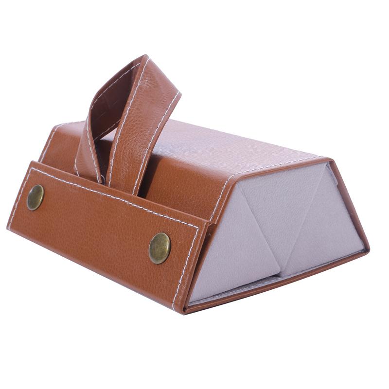 Портативный складной органайзер для очков с 3/5 отделениями для путешествий, солнцезащитные очки из искусственной кожи