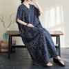 Women 2025 Plus Size Summer Casual Basic Dress Cotton Linen Vintage Loose Long Dress Maxi New
