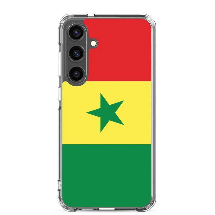 Coque Téléphone Drapeau Sénégal - Samsung Galaxy S22 Ultra