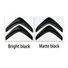 AFD1   10.2*8.6cm Metal Emblem For Citroën C4 C3 C5 C1 DS3 DS5 DS4 Picasso Front Rear Logo Badge OEM Style Replacement Glossy Black