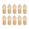 10Pcs Brass Hotend Nozzles High Speed 1.750.4mm for ENDER 7 3D Printer Parts Accessories