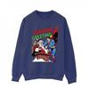 Mens Superman Santa Comic Sweatshirt