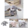 Adorable Rabbit Realistic Plush Keychain With Soft Pp Cotton Stuffing Cute Keyring Toy Perfect For Couples And Car Bags