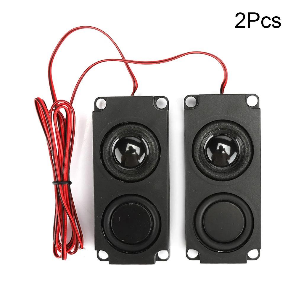2Pcs 40mm Audio Cavity Speaker for LED TV Monitor Portable Audio Equipment