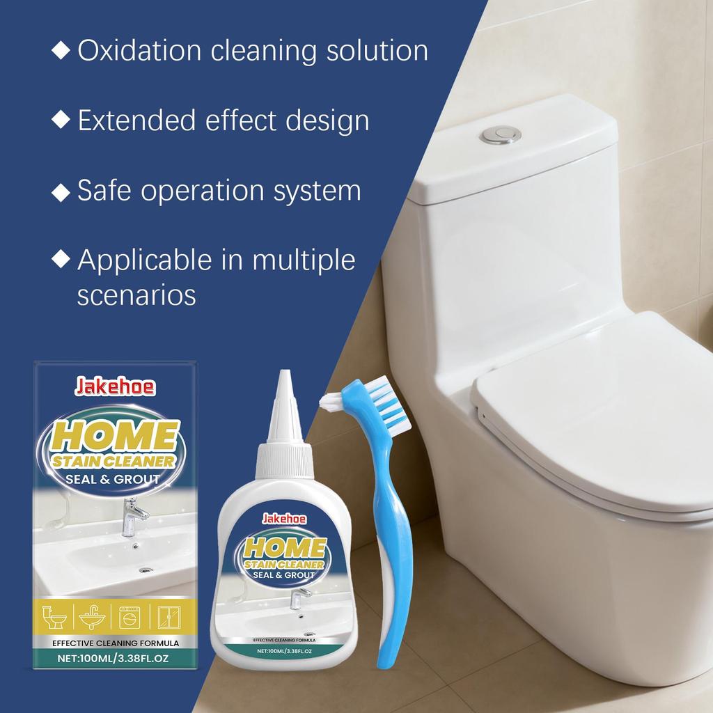 Jakehoe household gap Cleaning gel kitchen and bathroom tile adhesive strip daily stain cleaning Supplies Simple cleaning care cream 1set