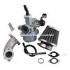 Сменный комплект карбюратора PZ22 для 110cc 125cc китайского квадроцикла 4-тактного ATV 4