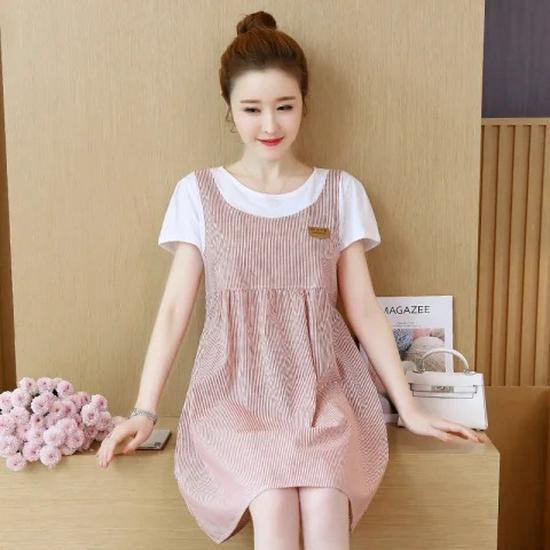 Модная одежда для беременных весна/лето: Свободные и облегающие топы, верхняя одежда и платья