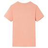 T-shirt pour enfants orange clair 92/104/116/128/140