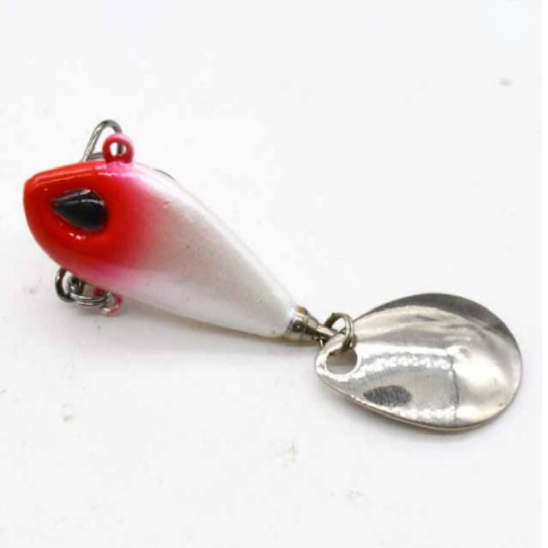 1 шт. Mini VIB Long Throw Road Sub Bait с блестками, подводная вращающаяся вибрирующая искусственная бионическая приманка для морской рыбалки