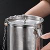 Корзина для маринада для тушения с крючком Ситечко для рассыпного чая Корзины для приправ Овощной Полезный Фильтр Нержавеющая сталь Бытовая Банка для специй