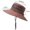 Outdoor Sun Hat Sun Hat Outdoor Mountaineering Hat Sunshade Breathable Fishing Hat  Style Fisherman Hat