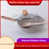 Non-Stick Wok Frying Pan Home Steak Skillet Pancake Fried Induction Cooker Gas Stove Special Saucepan Maifan Stone Nonstick Pot