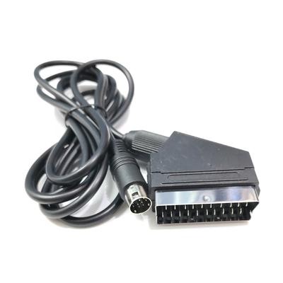 RGB Scart Кабель 1,8 м SCART Кабель ТВ AV Кабель Настоящий RGB Scart Кабель Игровой Заменяющий Соединительный Кабель 6 футов для Dreamcast DC
