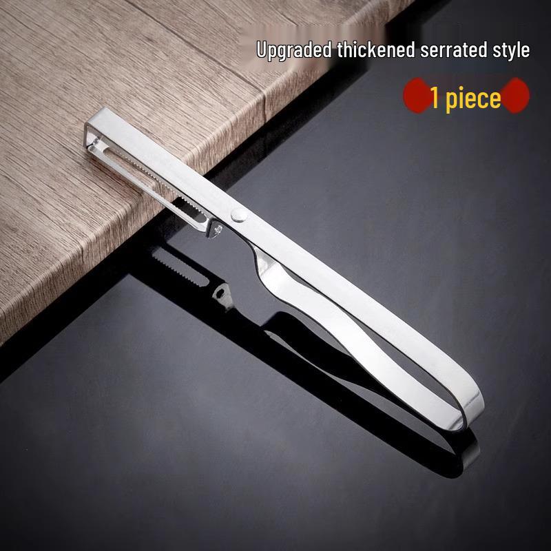 Multifunctional Stainless Steel Fruit and Vegetable Peeler and Scraper Knife