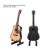 3PCS With Stand Miniature Guitar Model Mini Guitar Craft Model Guitar Ornament  Dollhouse Accessory