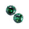 Ear Studs Elegant All Match Cubic Zirconia Round Exquisite Earrings