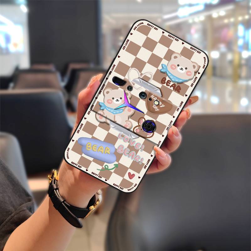 Full Wrap Silicone Phone Case For Lenovo Legion2 Pro/Duel 2 Shockproof Dirt-resistant Graffiti Protective Soft Case Cute
