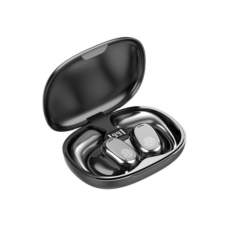 Open Ear Wireless Bluetooth Headphones, Adjustable Sports Earbuds with Ear Clip Design, Secure Fit for Running and Workout, Enhanced Comfort