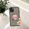 Anime Genshin Impact Phone Case For IPhone 14 11 12 13 Mini Pro Max 8 7 Plus X XR XS MAX Translucent Matte Cover