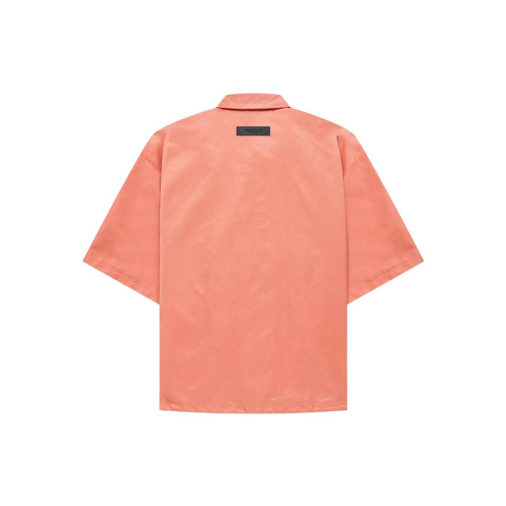 Fear of God Essentials FW22 Нейлоновая рубашка Коралловая Мужская FOG-FW22-34