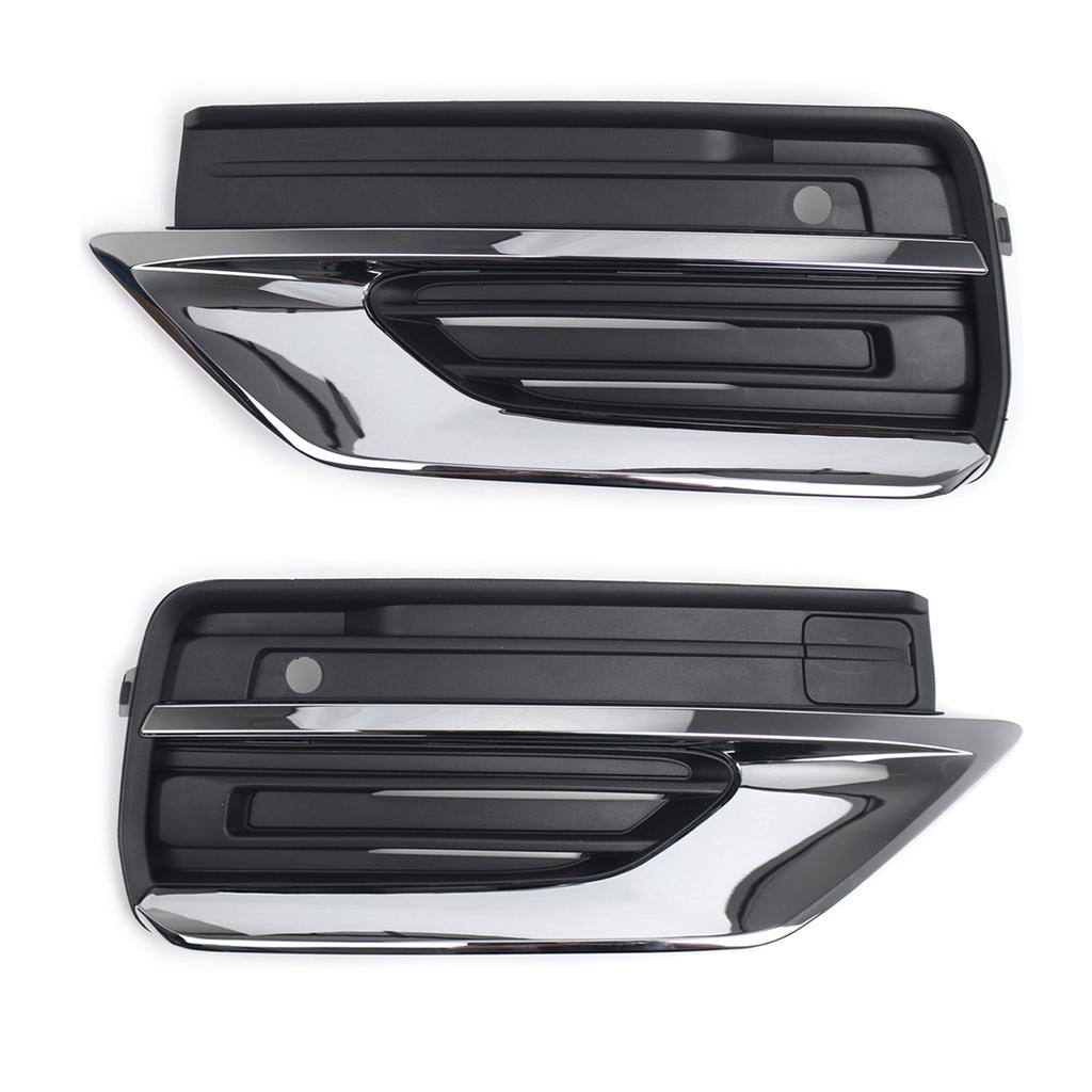 Left/Right Car Bumper Fog Light Grille for XC90 2020 To ONWARDS 31663539 31663514 Replacement Fog Lamp Grille Trim Cover